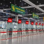 Реклама в аэропортах Ташкента  RA-3